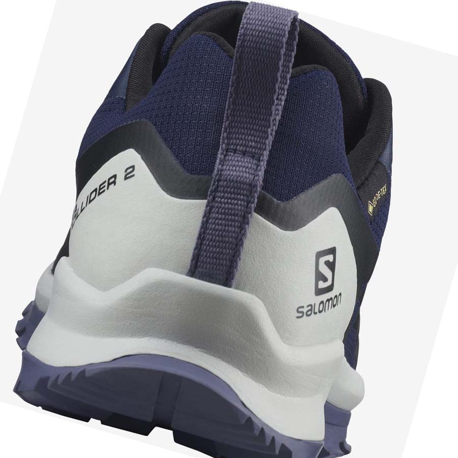 Salomon WoXA COLLIDER 2 GORE-TEX Túracipő Női Kék | HU 2810QMA